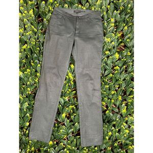 Lafeyette 148 Waxed Denim Thompson Jean in Gray Size 4